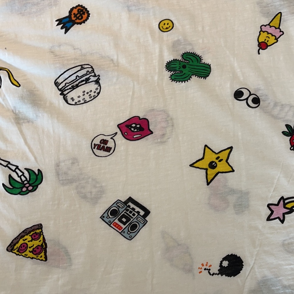 Doodle Print Tee